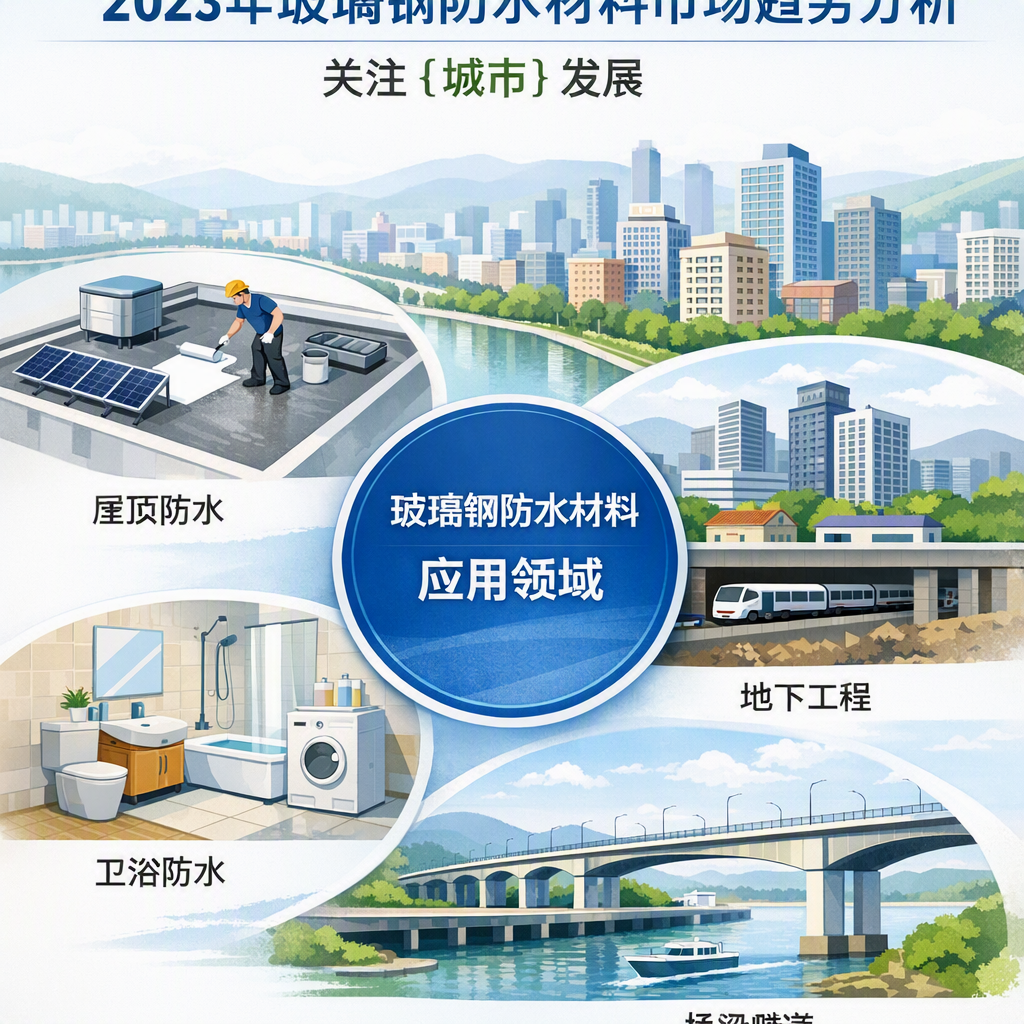 2023年玻璃钢防水材料市场趋势分析,关注 哈尔滨 发展