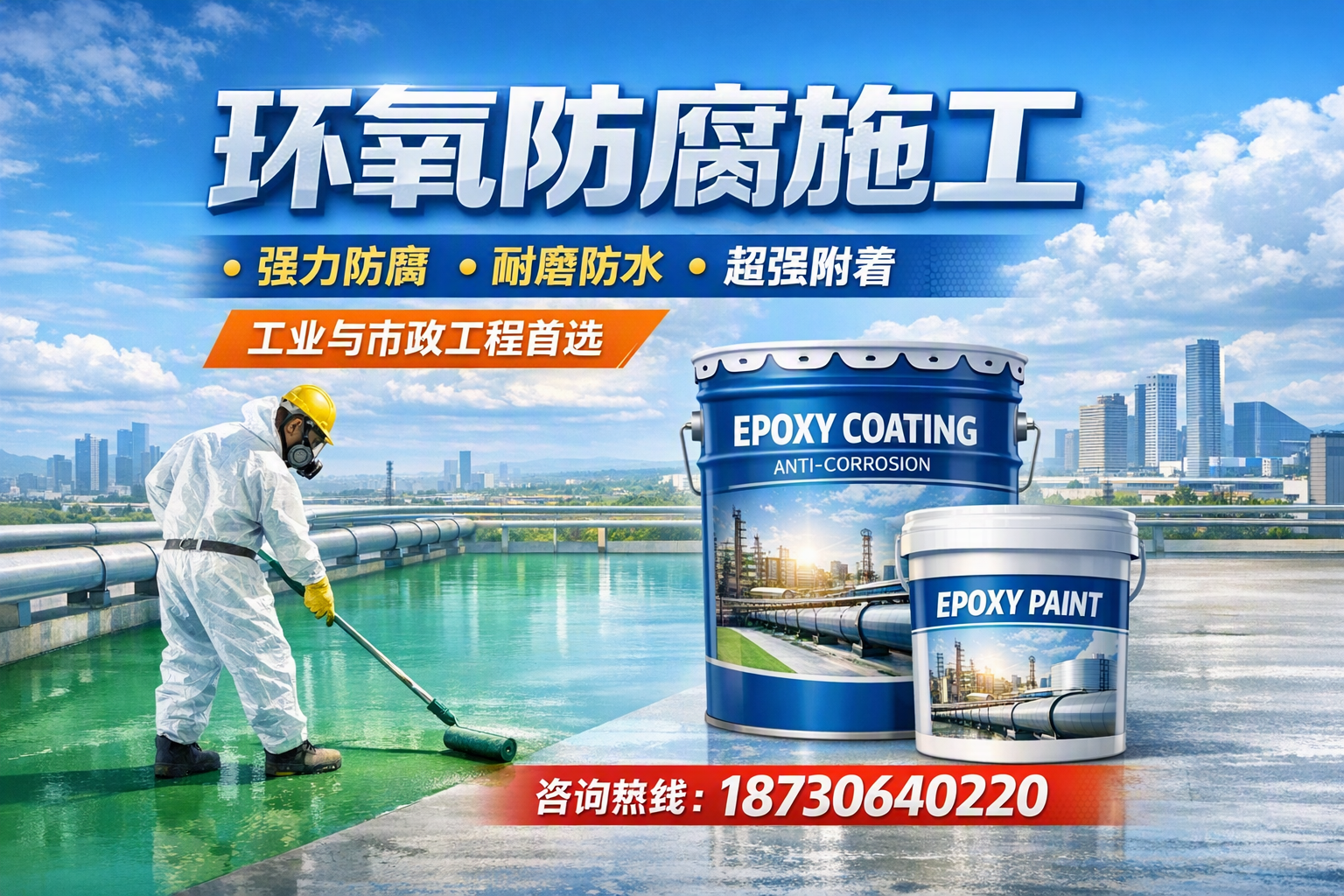 在 哈尔滨 进行环氧防腐施工的注意事项