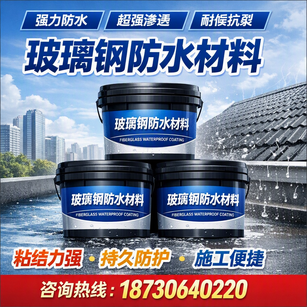 了解玻璃钢防水材料的市场趋势，哈尔滨 企业不可不知